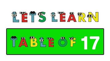 Level 17. text message cartoon text animated alphabets video. video