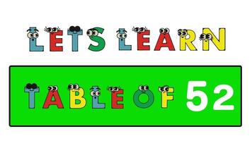 Level 52. text message cartoon text animated alphabets video. video