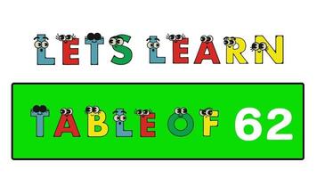 Level 62. text message cartoon text animated alphabets video. video