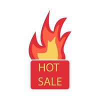 hot sale fire illustration vector