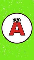 prescolastico apprendimento video abc alfabeto asilo rima bambini vocabolario parole