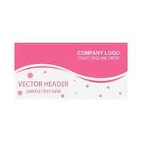 header template illustration vector