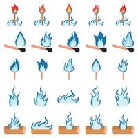 fire pack illustration vector