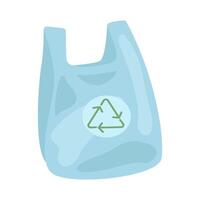 plastic bag illustration vector