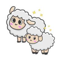 sheep animal illustration vector