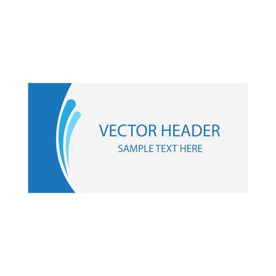 header template illustration