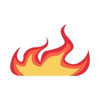 hot fire illustration vector