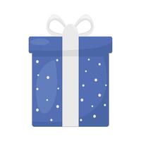 regalo caja cumpleaños ilustración vector