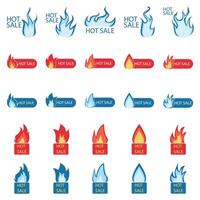 fire pack illustration vector