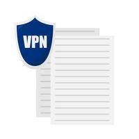 cyber security document illustration vector