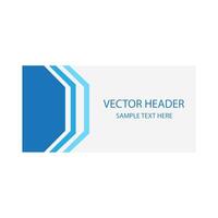 header template illustration vector
