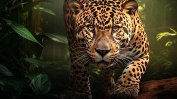 AI generated jaguar high quality image photo