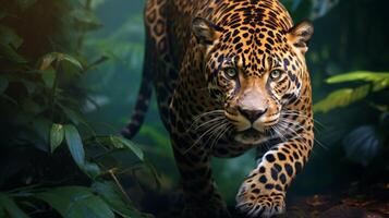 AI generated jaguar high quality image photo