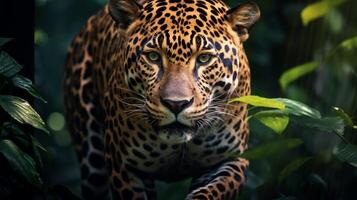 AI generated jaguar high quality image photo