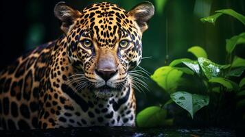 ai generado jaguar alto calidad imagen foto