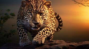 AI generated jaguar high quality image photo