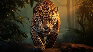 AI generated jaguar high quality image photo