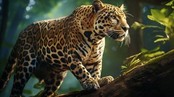 AI generated jaguar high quality image photo