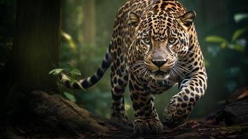 AI generated jaguar high quality image photo