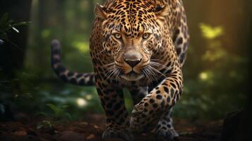 ai generado jaguar alto calidad imagen foto