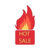 hot sale fire illustration vector