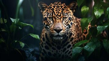 AI generated jaguar high quality image photo