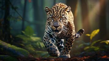 AI generated jaguar high quality image photo