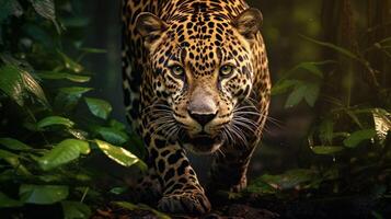 ai generado jaguar alto calidad imagen foto