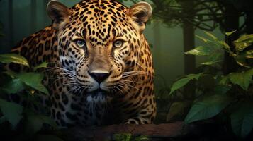 AI generated jaguar high quality image photo