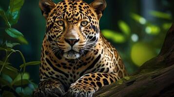 AI generated jaguar high quality image photo