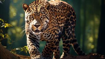 AI generated jaguar high quality image photo