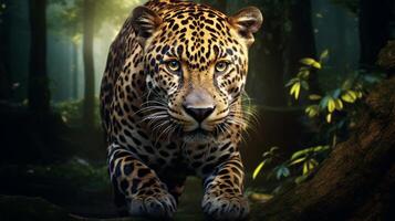 AI generated jaguar high quality image photo