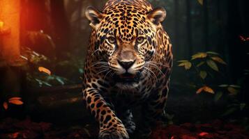 AI generated jaguar high quality image photo