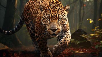 AI generated jaguar high quality image photo