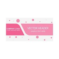 header template illustration vector