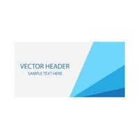 header template illustration vector