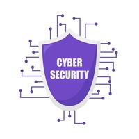 cybersecurity protection illustration vector