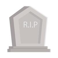 graveyard rip illustration vector