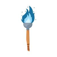 torch fire illustration vector