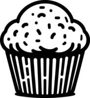 Muffin Breakfast Cake vector