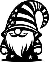 4th of July Gnome vector