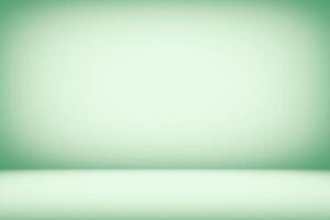 Abstract Luxury Neo Mint Color Gradient Studio Backdrop with Grains, Suitable for Product Presentation, Mockup and Background. photo