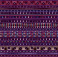 Ulos Toba traditional batik motif seamless pattern vector