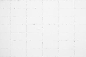 blanco ladrillo bloquear pared textura antecedentes. foto