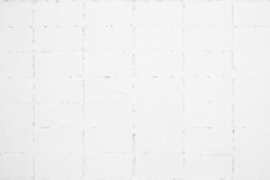 White Brick Block Wall Texture Background. photo