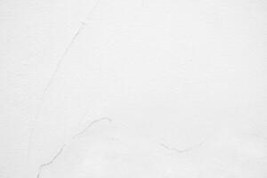 White Crack Concrete Wall Texture Background with Space for Text. photo