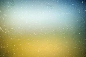 Abstract Dirt and Scratches on Vintage Blurred Frosted Glass Background with Light Leak. photo