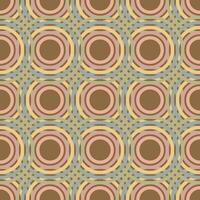 boho circle seamless geometric patterns background vector illustration