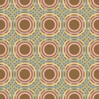 boho circle seamless geometric patterns background vector illustration