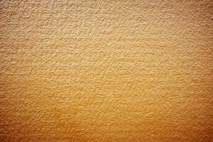 Brown Painting on Stucco Wall Background. photo